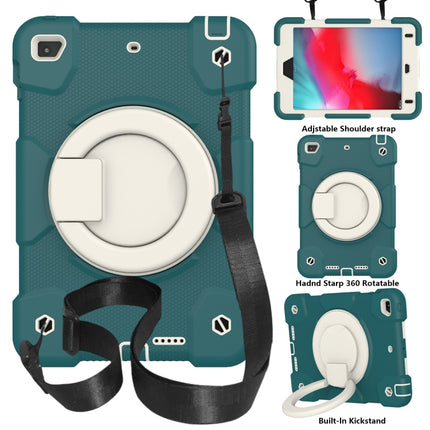 Funda protectora de cuerpo completo de silicona + PC para tableta con soporte y correa, para iPad mini 2021, para iPad mini 4 2015/mini 2019