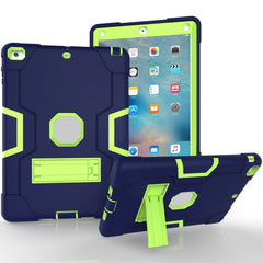 Silicone + PC Protective Case with Stand, For iPad 4 / 3 / 2, For iPad mini 3/2/1