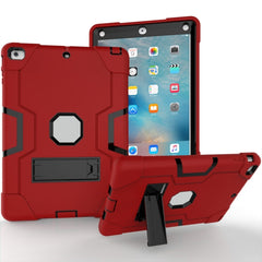 Silicone + PC Protective Case with Stand, For iPad 4 / 3 / 2, For iPad mini 3/2/1