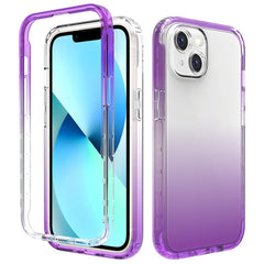 Two-color Gradual Change PC+TPU Phone Case, For iPhone 14 Plus, For iPhone 14, For iPhone 14 Pro, For iPhone 14 Pro Max