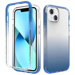 Two-color Gradual Change PC+TPU Phone Case, For iPhone 14 Plus, For iPhone 14, For iPhone 14 Pro, For iPhone 14 Pro Max