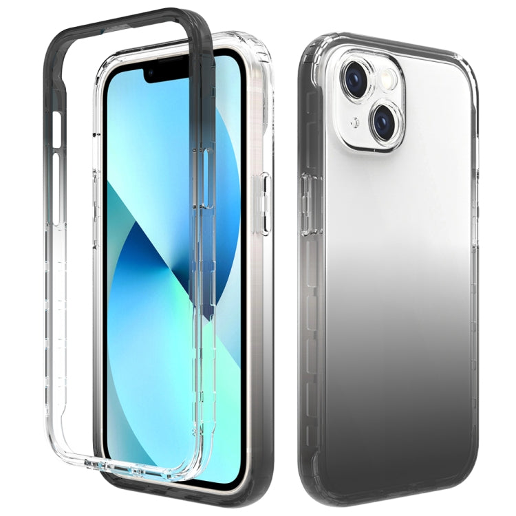 Zweifarbige PC+TPU-Telefonhülle mit allmählicher Veränderung, für iPhone 14 Plus, für iPhone 14, für iPhone 14 Pro, für iPhone 14 Pro Max