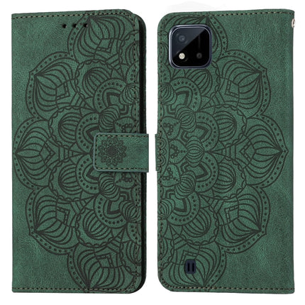 Mandala Embossed Flip Leather Phone Case, For OPPO Realme C20, For OPPO Realme C21, For OPPO Reno6 5G, For OPPO Reno6 Pro 5G