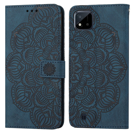 Mandala Embossed Flip Leather Phone Case, For OPPO Realme C20, For OPPO Realme C21, For OPPO Reno6 5G, For OPPO Reno6 Pro 5G