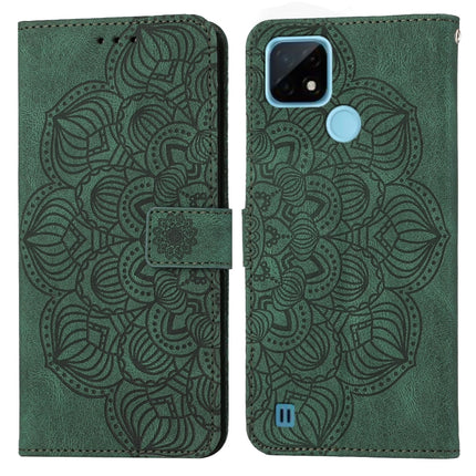 Mandala Embossed Flip Leather Phone Case, For OPPO Realme C20, For OPPO Realme C21, For OPPO Reno6 5G, For OPPO Reno6 Pro 5G