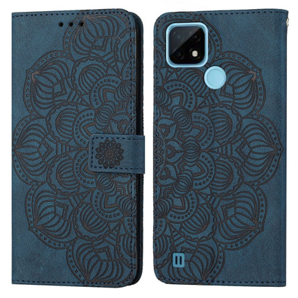 Mandala Embossed Flip Leather Phone Case, For OPPO Realme C20, For OPPO Realme C21, For OPPO Reno6 5G, For OPPO Reno6 Pro 5G