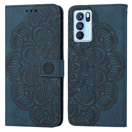 Mandala Embossed Flip Leather Phone Case, For OPPO Realme C20, For OPPO Realme C21, For OPPO Reno6 5G, For OPPO Reno6 Pro 5G
