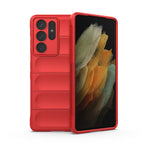 For Samsung Galaxy S21 Ultra  5G / Red
