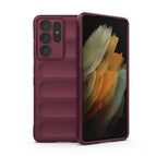 For Samsung Galaxy S21 Ultra  5G / Wine Red