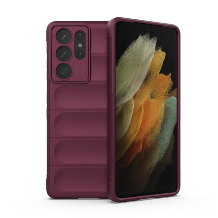 Magic Shield TPU + Flannel Phone Case, For Samsung Galaxy S21+ 5G, For Samsung Galaxy S21 Ultra  5G
