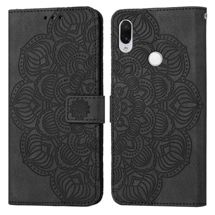 Mandala Embossed Flip Leather Phone Case, For Xiaomi Redmi Note 7 / Note 7 Pro, For Xiaomi Redmi 9, For Xiaomi Redmi 9A, For Xiaomi Redmi 9C / 10A