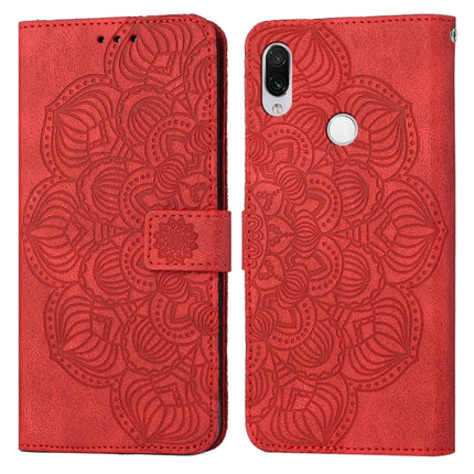 Mandala Embossed Flip Leather Phone Case, For Xiaomi Redmi Note 7 / Note 7 Pro, For Xiaomi Redmi 9, For Xiaomi Redmi 9A, For Xiaomi Redmi 9C / 10A