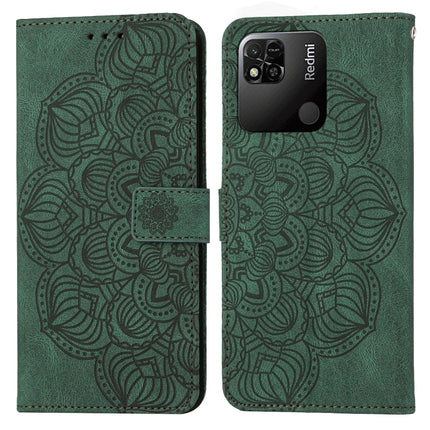 Mandala Embossed Flip Leather Phone Case, For Xiaomi Redmi 9T, For Xiaomi Redmi 10, For Xiaomi Redmi 10C, For Xiaomi Redmi Note 8