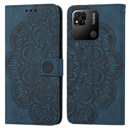 Mandala Embossed Flip Leather Phone Case, For Xiaomi Redmi 9T, For Xiaomi Redmi 10, For Xiaomi Redmi 10C, For Xiaomi Redmi Note 8