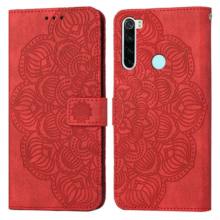Mandala Embossed Flip Leather Phone Case, For Xiaomi Redmi 9T, For Xiaomi Redmi 10, For Xiaomi Redmi 10C, For Xiaomi Redmi Note 8