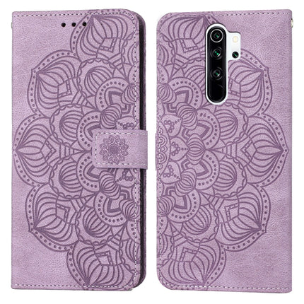 Mandala Embossed Flip Leather Phone Case, For Xiaomi Redmi Note 8 Pro, For Xiaomi Redmi Note 8T, For Xiaomi Redmi Note 9, For Xiaomi Redmi Note 9 Pro, For Xiaomi Redmi Note 9T