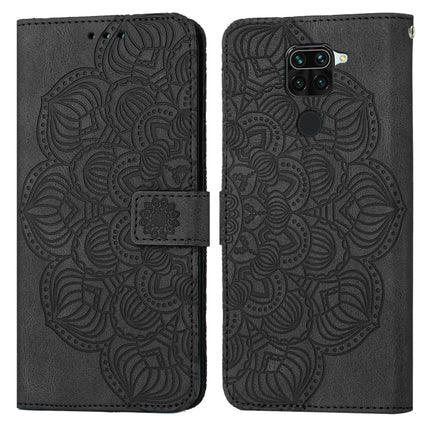 Mandala Embossed Flip Leather Phone Case, For Xiaomi Redmi Note 8 Pro, For Xiaomi Redmi Note 8T, For Xiaomi Redmi Note 9, For Xiaomi Redmi Note 9 Pro, For Xiaomi Redmi Note 9T