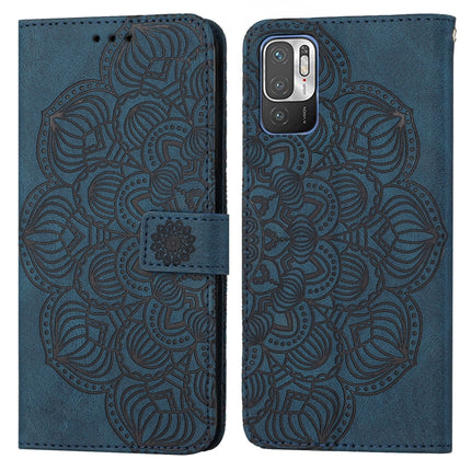 Mandala Embossed Flip Leather Phone Case, For Xiaomi Redmi Note 10, For Xiaomi Redmi Note 10 5G, For Xiaomi Redmi Note 10 Pro 4G, For Xiaomi Redmi Note 10 Pro 5G