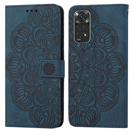Mandala Embossed Flip Leather Phone Case, For Xiaomi Redmi Note 11 Pro 5G, For Xiaomi Redmi Note 11 International, For Xiaomi Redmi Note 11 Pro International, For Xiaomi Redmi Note 11 5G