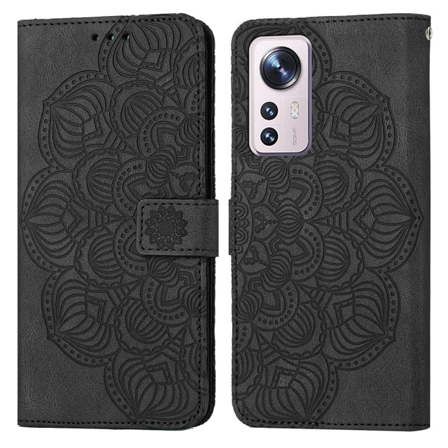Mandala Embossed Flip Leather Phone Case, For Xiaomi 12 Lite, For Xiaomi Poco F3, For Xiaomi Poco M3, For Xiaomi Poco M4 Pro 5G
