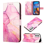 For Motorola Moto E32 / Pink Purple Gold LS001