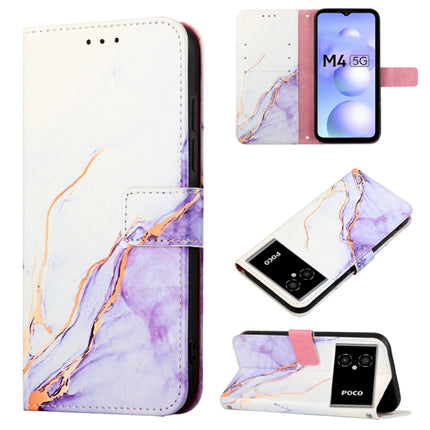 Marble Pattern Flip Leather Phone Case, For Xiaomi Poco M4 5G, For Xiaomi Redmi Note 11T Pro, For Motorola Moto E32