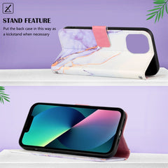 Marble Pattern Flip Leather Phone Case, For iPhone 14, For iPhone 14 Plus, For iPhone 14  Pro  Max, For iPhone 14  Pro