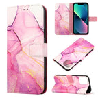 For iPhone 14 / Pink Purple Gold LS001