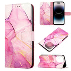 For iPhone 14  Pro / Pink Purple Gold LS001