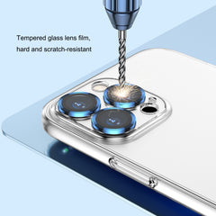 Transparent PC Phone Case with Lens Film, For iPhone 13, For iPhone 13 Pro, For iPhone 13 Pro Max, For iPhone 12, For iPhone 12 Pro, For iPhone 12 Pro Max