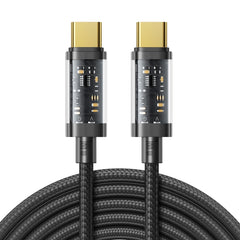 JOYROOM S-CC100A12 USB-C / Type-C to USB-C / Type-C 100W Sync Data Cable, 1.2m USB-C / Type-C to USB-C / Type-C, 2m USB-C / Type-C to USB-C / Type-C