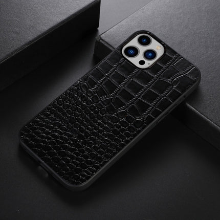 Krokodil-Oberschicht-Rindslederhülle, für iPhone 14 Plus, für iPhone 14 Pro Max, für iPhone 14 Pro, für iPhone 14