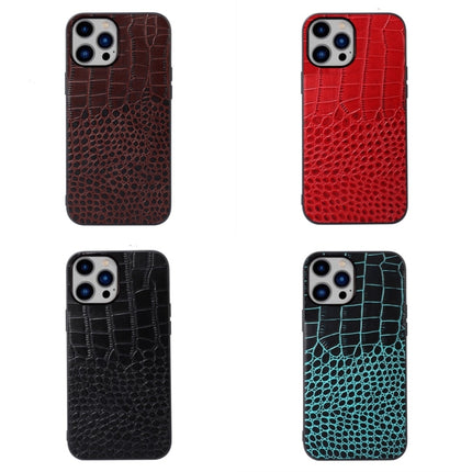 Krokodil-Oberschicht-Rindslederhülle, für iPhone 14 Plus, für iPhone 14 Pro Max, für iPhone 14 Pro, für iPhone 14