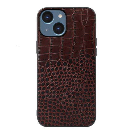 Krokodil-Oberschicht-Rindslederhülle, für iPhone 14 Plus, für iPhone 14 Pro Max, für iPhone 14 Pro, für iPhone 14