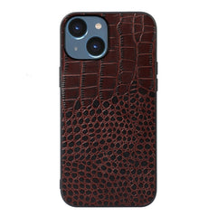 Crocodile Top Layer Cowhide Leather Case, For iPhone 14 Plus, For iPhone 14 Pro Max, For iPhone 14 Pro, For iPhone 14