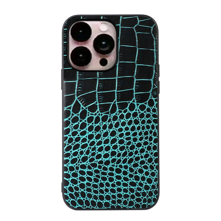 Krokodil-Oberschicht-Rindslederhülle, für iPhone 14 Plus, für iPhone 14 Pro Max, für iPhone 14 Pro, für iPhone 14