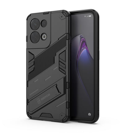 Punk Armor 2 in 1 PC + TPU Shockproof Phone Case with Invisible Holder, For OPPO Reno8, For OPPO Reno8 Pro, For OPPO Reno8 Pro+