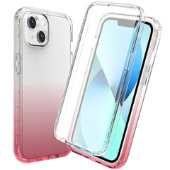 Full Body Shockproof Clear Gradient Phone Case, For iPhone 14, For iPhone 14 Pro, For iPhone 14 Plus, For iPhone 14 Pro Max