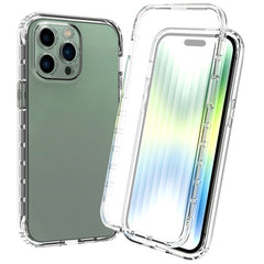 Full Body Shockproof Clear Gradient Phone Case, For iPhone 14, For iPhone 14 Pro, For iPhone 14 Plus, For iPhone 14 Pro Max