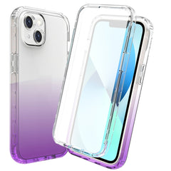 Full Body Shockproof Clear Gradient Phone Case, For iPhone 14, For iPhone 14 Pro, For iPhone 14 Plus, For iPhone 14 Pro Max