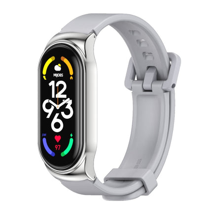 MIJOBS CS Metal Case + Silicone Watch Band