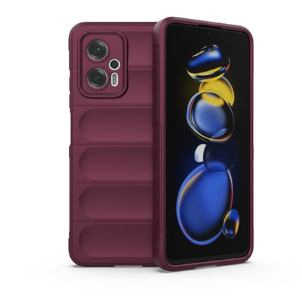 Magic Shield TPU + Flannel Phone Case, For Xiaomi Redmi Note 11T Pro, For Samsung Galaxy M52 5G