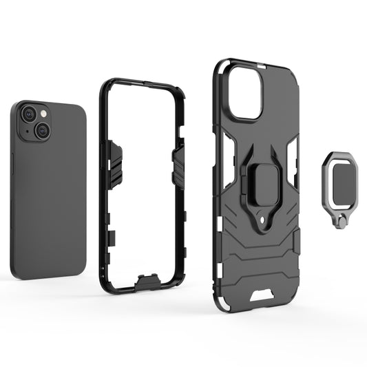 PC + TPU Magnetic Ring Holder Phone Case, For iPhone 14 Plus, For iPhone 14, For iPhone 14 Pro, For iPhone 14 Pro Max