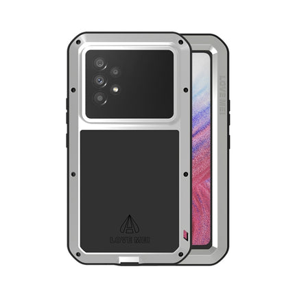 LOVE MEI Metal Shockproof Waterproof Dustproof Protective Phone Case with Glass, For Samsung Galaxy A53, For Samsung Galaxy S22, For Samsung Galaxy S22+