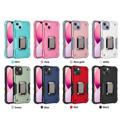 Ring Holder Non-slip Shockproof Armor Phone Case, For iPhone 14, For iPhone 14 Pro, For iPhone 14 Plus, For iPhone 14 Pro Max