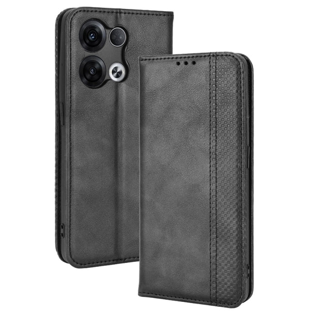 Magnetic Buckle Retro Crazy Horse Leather Phone Case, For OPPO Reno8 Pro+, For TCL 303 / Alcatel 1B 2022, For vivo S15e, For Honor Magic4 Pro, For Nokia C21 Plus, For Nokia C21