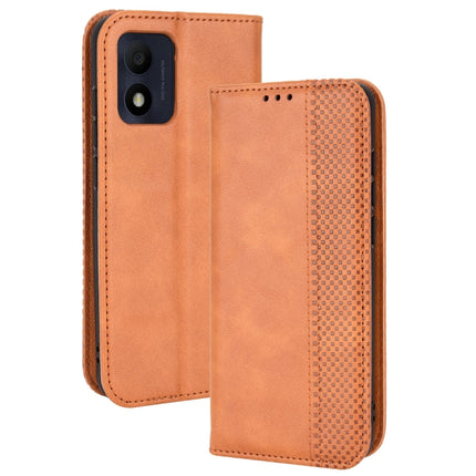 Magnetic Buckle Retro Crazy Horse Leather Phone Case, For OPPO Reno8 Pro+, For TCL 303 / Alcatel 1B 2022, For vivo S15e, For Honor Magic4 Pro, For Nokia C21 Plus, For Nokia C21