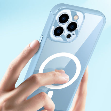 Soft Shield MagSafe Magnetic Acrylic Transparent PC Phone Case, For iPhone 13 Pro Max, For iPhone 13 Pro, For iPhone 13, For iPhone 12 Pro Max