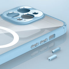Soft Shield MagSafe Magnetic Acrylic Transparent PC Phone Case, For iPhone 12 Pro, For iPhone 12