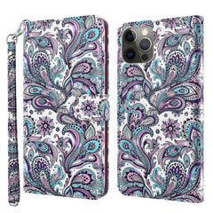 3D Painting Pattern Flip Leather Phone Case, For iPhone 14, For iPhone 14 Plus, For iPhone 14 Pro